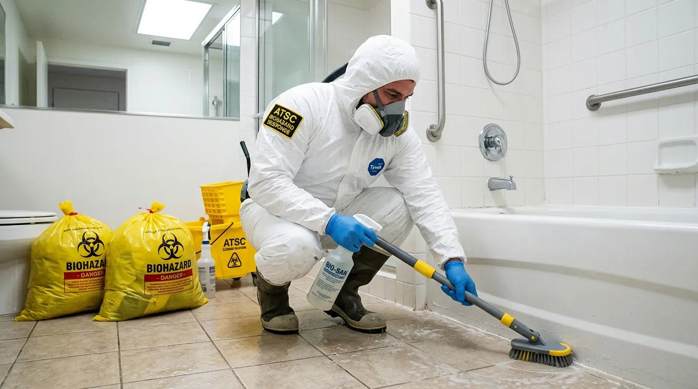 Decontamination equipment deployed for Blood Cleanup in North Canton